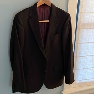 Black Suit Jacket, size Medium, worn once.